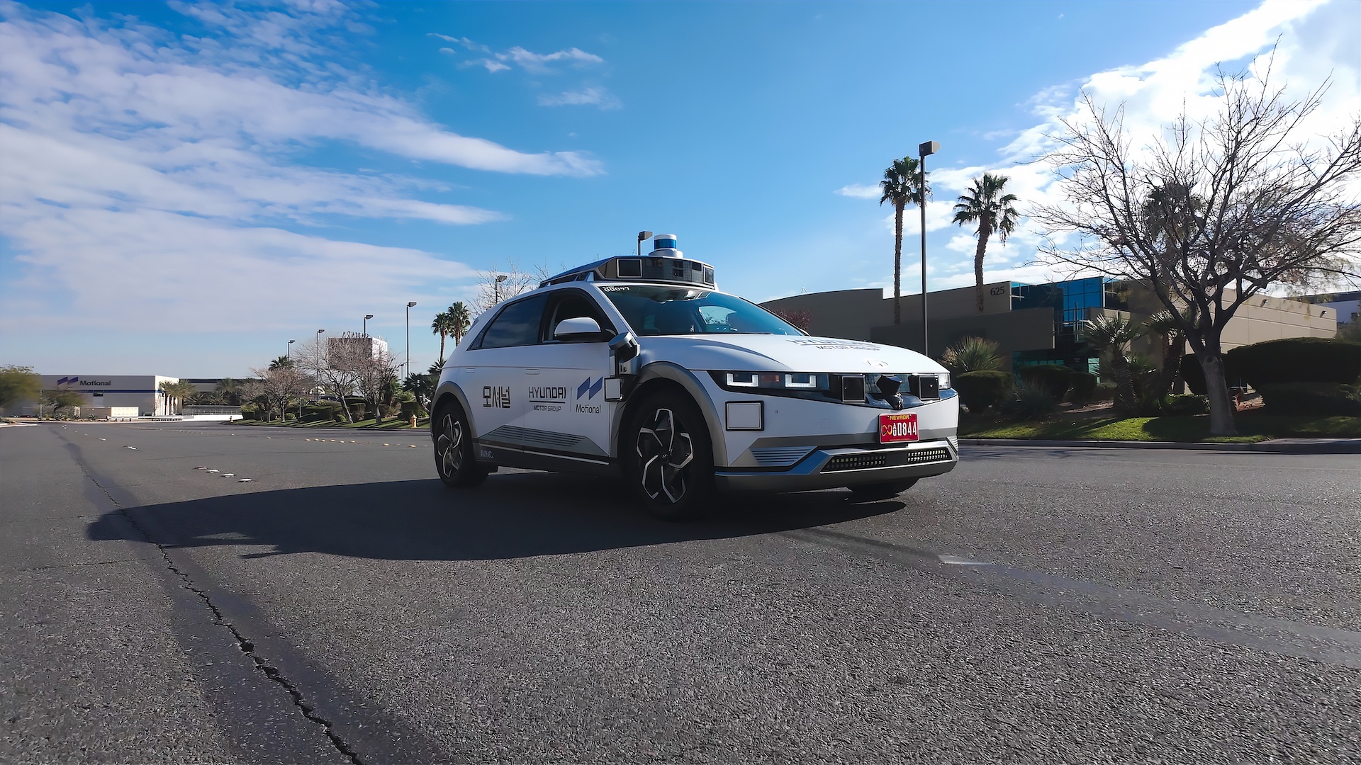 Hyundai Motional Robotaxi Las Vegas