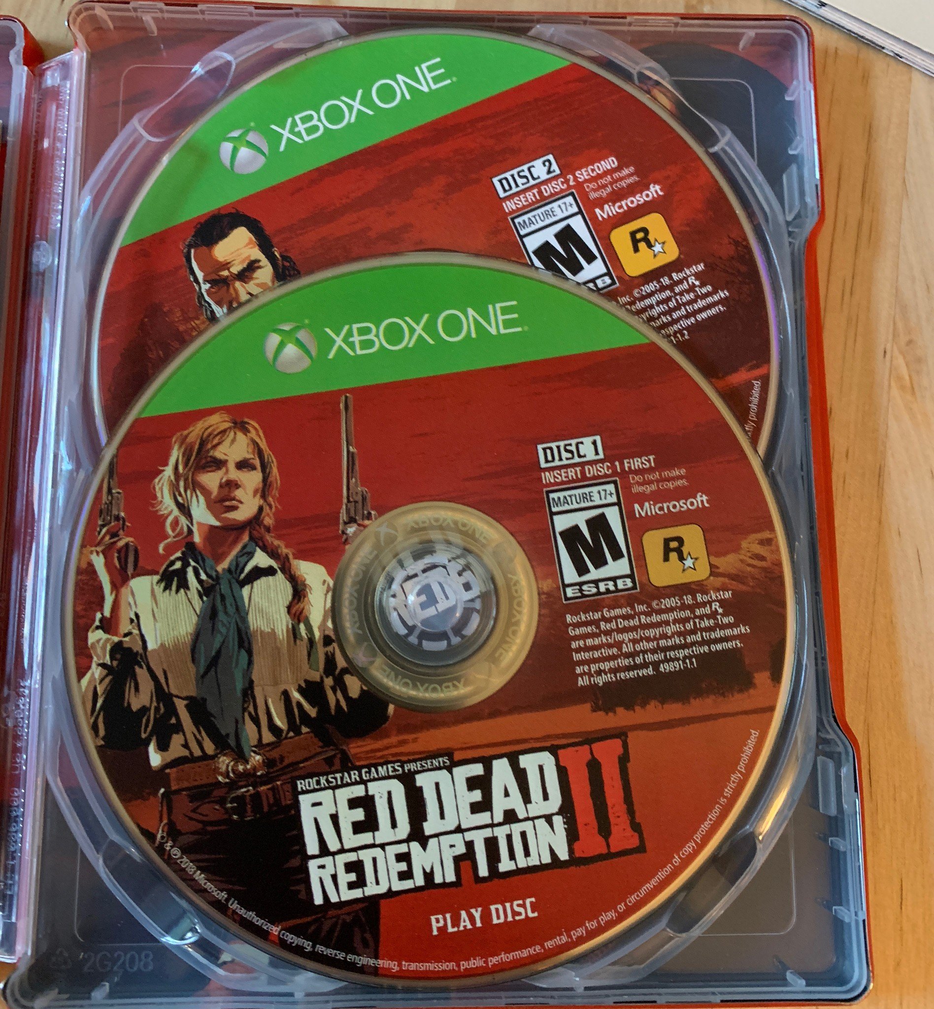 Red Dead Redemption 2 Xbox One 2 Disc Release Is Unknown