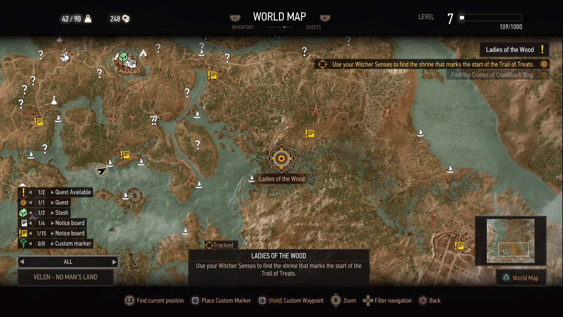 The Witcher 3 Ladies of the Wood quest: cómo encontrar a las Crones of ...