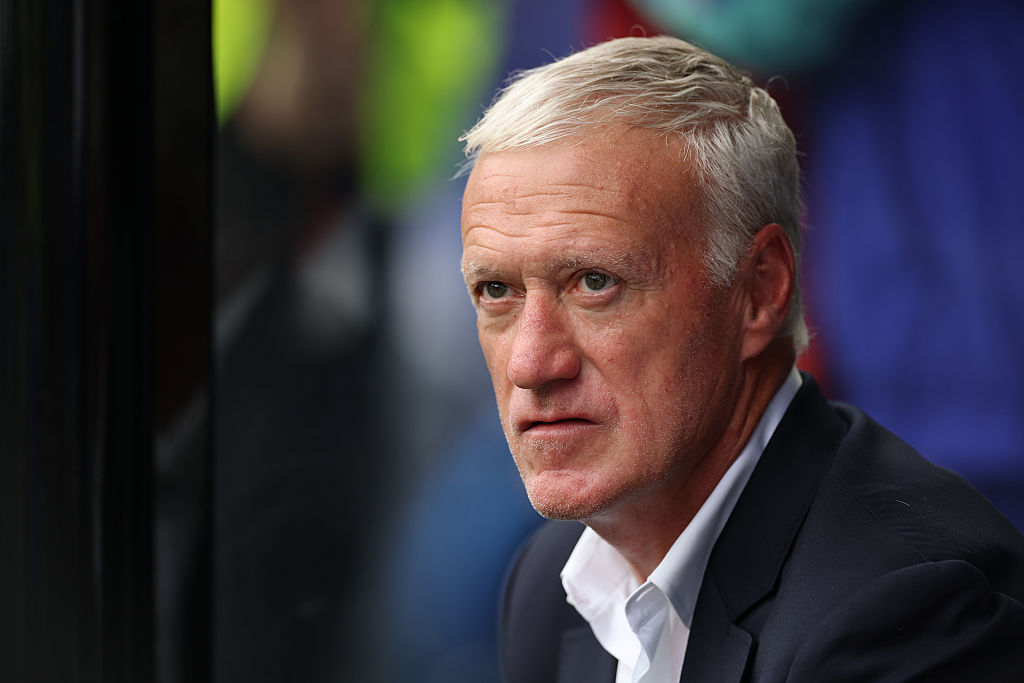 Didier Deschamps has flown back to France