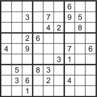 Sudoku puzzle