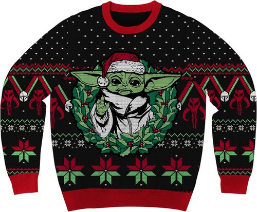 Star Wars the Mandalorian Grogu Christmas Sweater