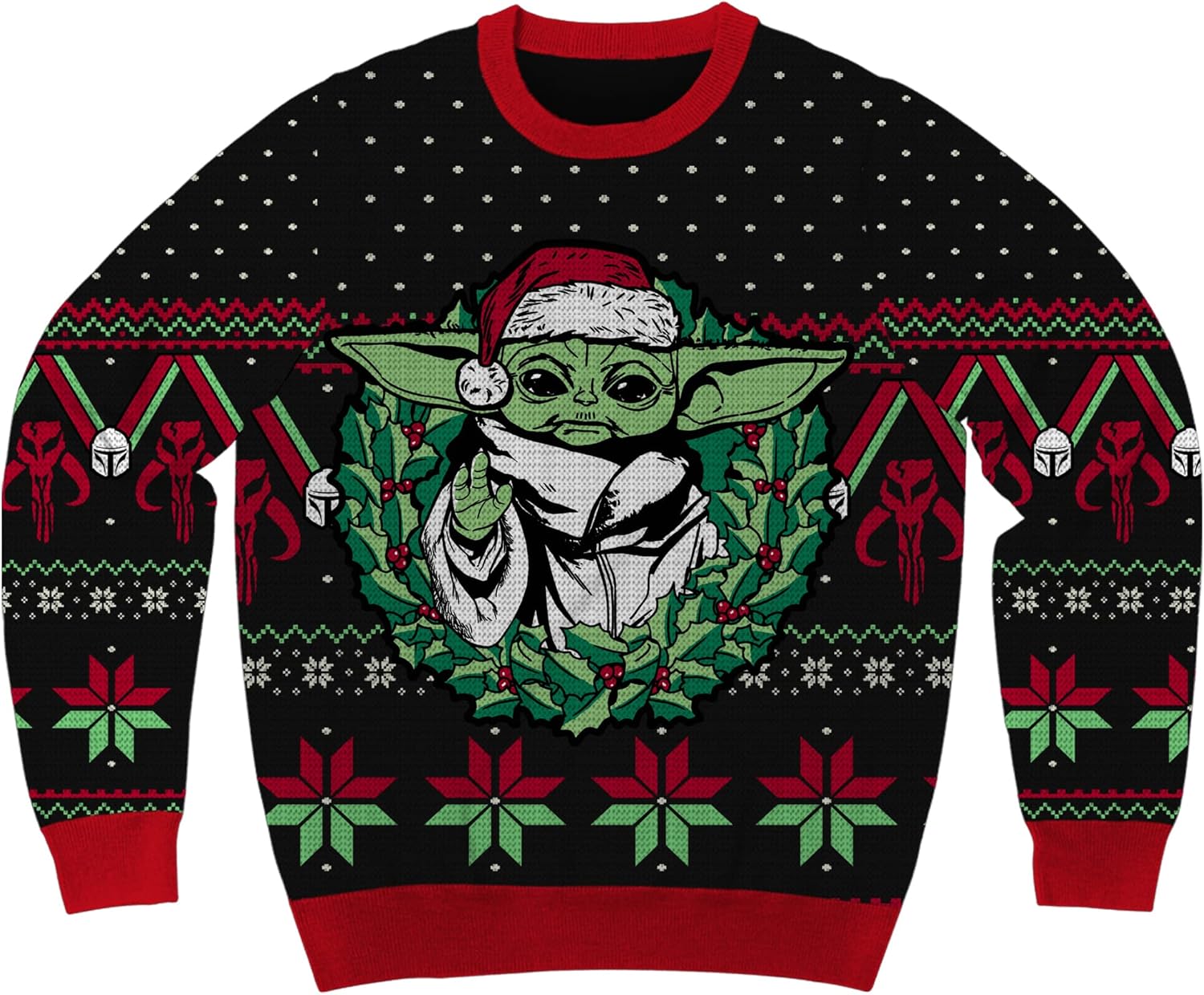 Star Wars the Mandalorian Grogu Christmas Sweater