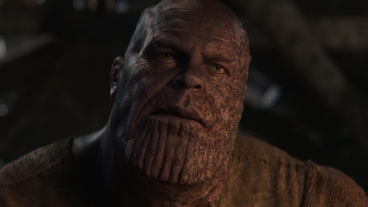 Burned Thanos at the start of Avengers: Endgame 