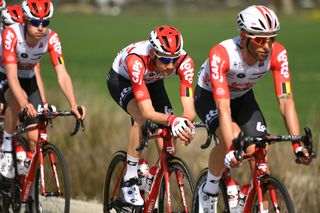 Tim Wellens was protected by his Lotto Soudal teammates