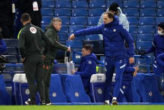 Ole Gunnar Solskjaer and Thomas Tuchel