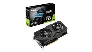 ASUS Dual RTX 2060 12G Evo Grafikkarte mit Verpackung