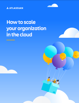 How to scale your organisation in the cloud - whitepaper from Atlassian