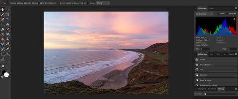 Image being edited in Affinity Photo 2