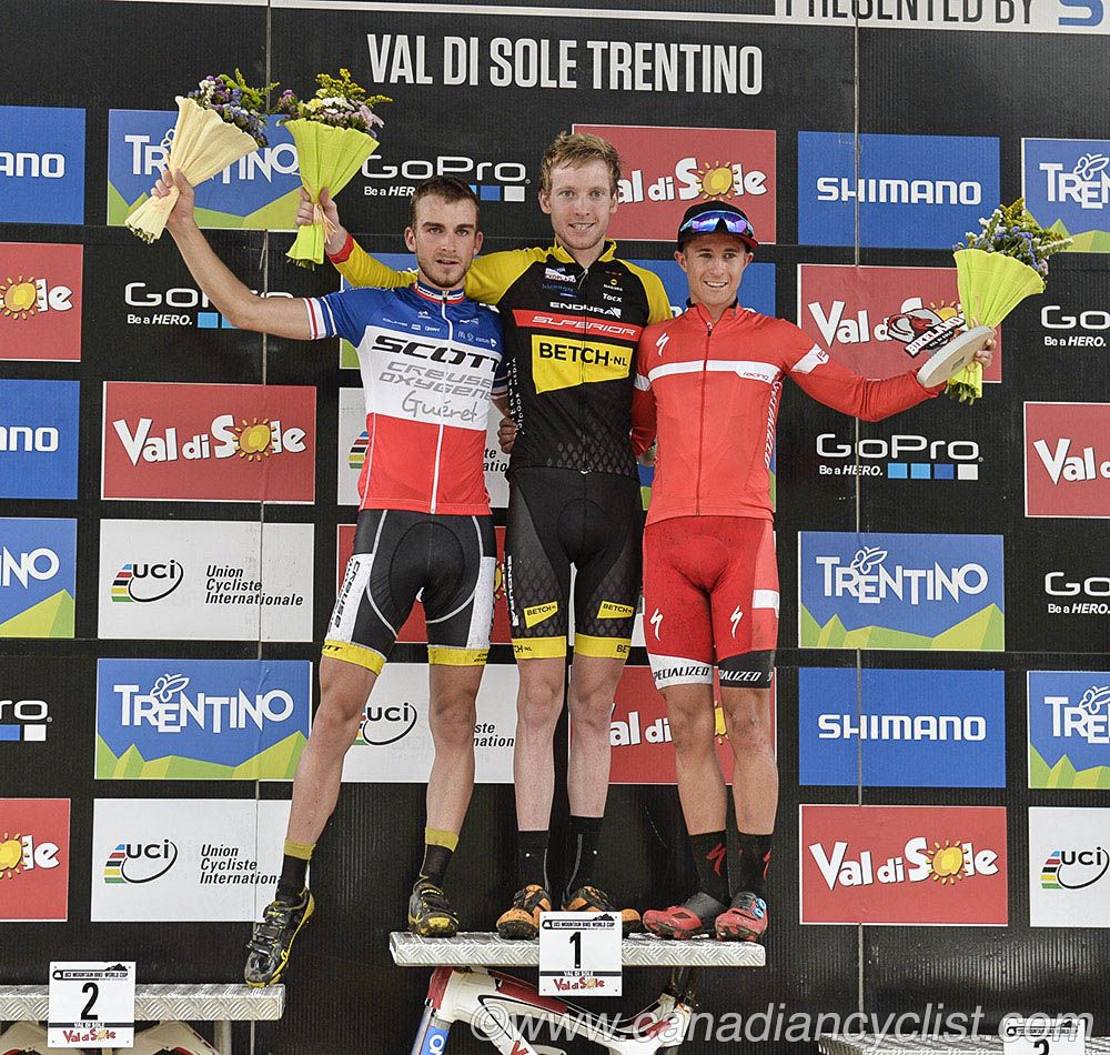 Podium: Titouan Carod, Grant Ferguson, Howard Grotts