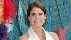 Princess Eugenie attends the launch of "Thirty Six For Coral", an art exhibition supporting coral preservation on June 12, 2025