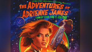 The cover for "The Adventures of Adrienne James."
