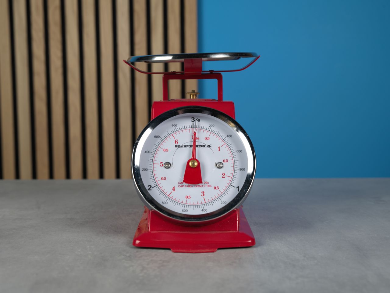 A red scale, the image taken at 1/2 sec on the Hasselblad X2D II 100C. The legends are blurred.