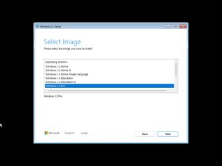 Select image option