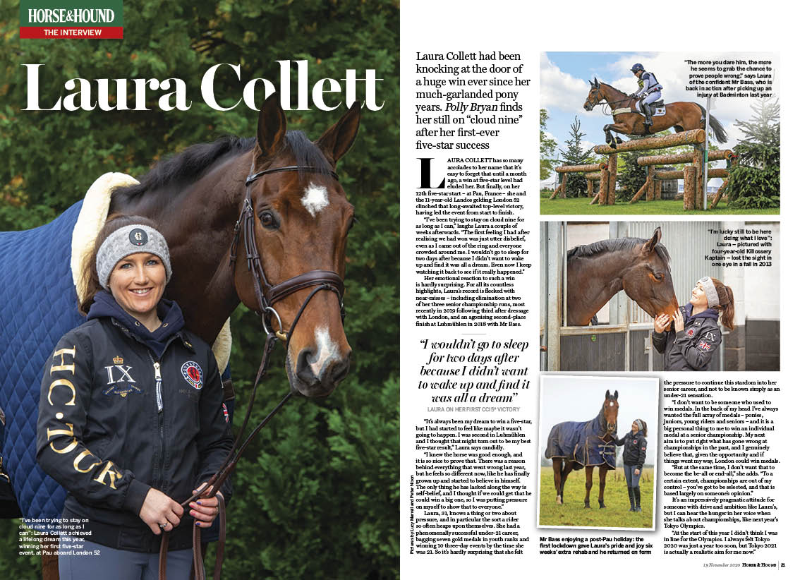 FT 4pp H&amp;amp;H Interview - Laura Col