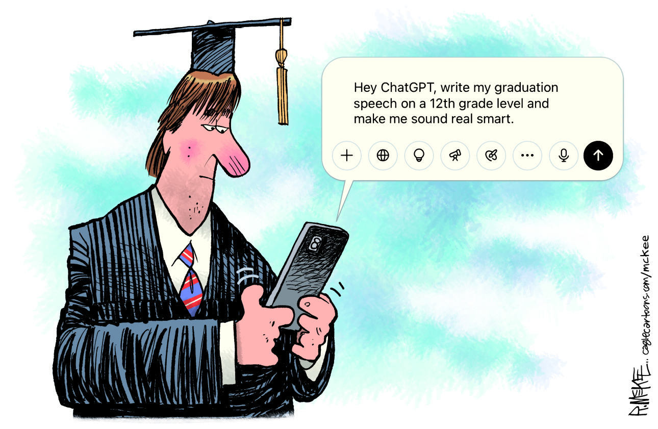 Political cartoon