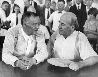 Clarence Darrow and William Jennings Bryan